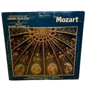 Mozart Symphonie No 40 En Sol Mineur KV 550 Symphonie no 41 Jupiter En Ul Majeur